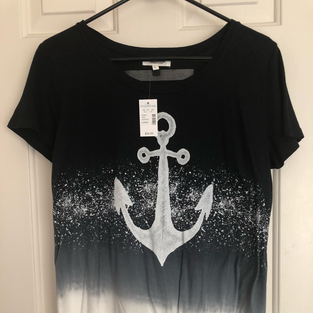 Ombré anchor top NWT